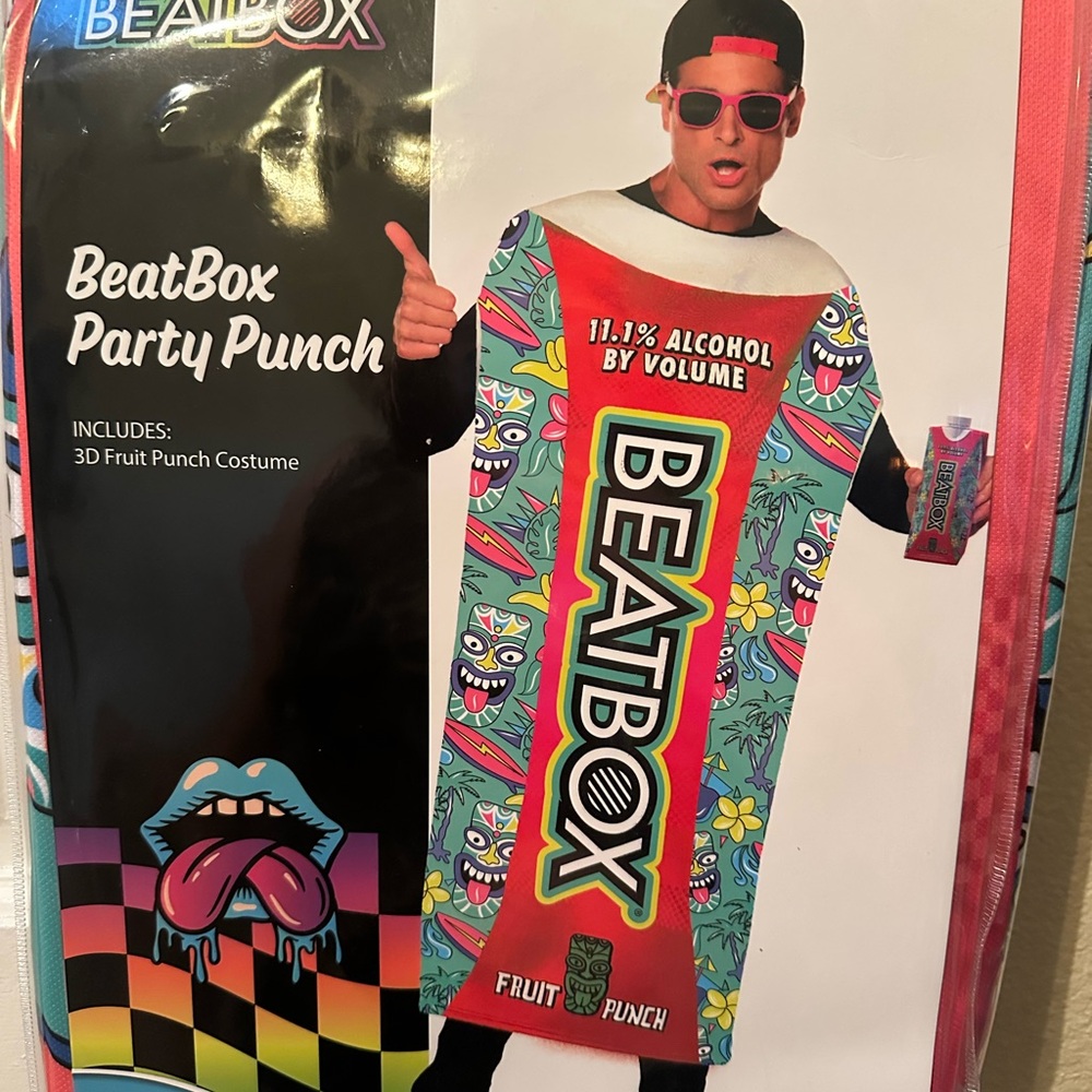 BeatBox Party Punch Costume - Red